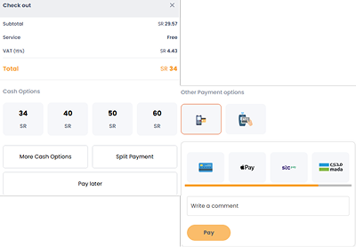 Flexible billing options