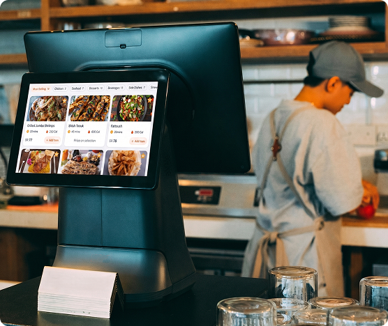 BonTech ordering screen